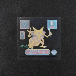 Amada Super DX Clear Sticker Pokemon Card Kadabra D22 LV33 Japanese F4345 - Image 3
