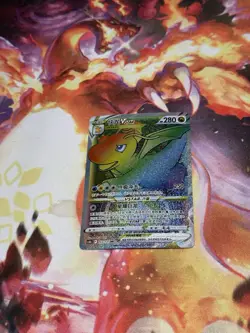 [US Seller] Pokemon S-Chinese Dragonite VSTAR 163/131 HR Rainbow Holo cs6bC-163 - Image 1