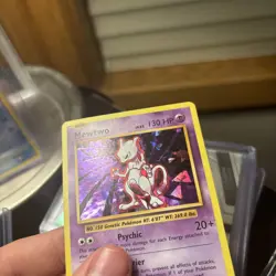 Pokemon Card Mewtwo Evolutions Cracked Ice Holo Rare 51/108 - Image 2