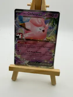 Pokemon TCG Lillie's Clefairy EX Card 056/159 Play Stamped Prize Pack Series 8 - Image 1