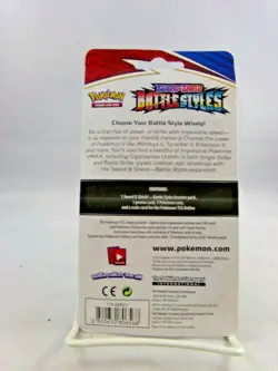 Pokemon Battle Styles Booster Pack w/ Charmander Card & Mewtwo Coin 110821DMT - Image 2