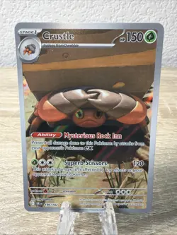Pokemon TCG Crustle Destined Rivals 186/182 - Image 1