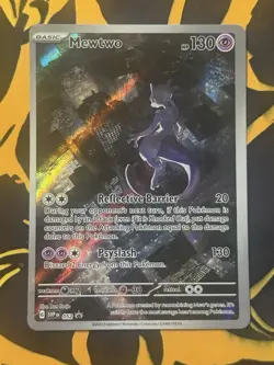 Pokemon Mewtwo 052 Scarlet & Violet Promo Holo Card - Image 1