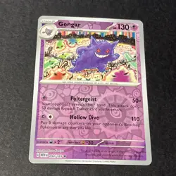 Gengar 095/165 Reverse Holo NM 4 CARD LOT Scarlet&Violet 151 Pokemon TCG - Image 4
