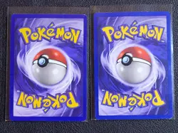 Pokemon TCG Exeggcute #52 Exeggutor #35 Jungle Set 1st Edition Grass NM-Mint - Image 2