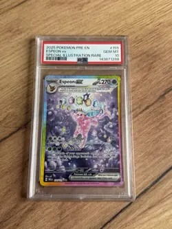 Pokemon TCG - Espeon EX 155/131 - Prismatic Evolutions - SIR - PSA 10 GEM MINT - Image 1