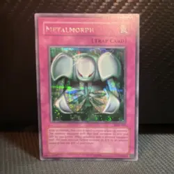 Konami Metalmorph FMR-003 Trap-Normal Foil 1996 Yu-Gi-Oh! TCG - Image 1