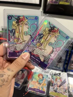 One Piece Illustration Box Promo Set Vol 1 - 4 NM Boa, Luffy, Zoro Perona - Image 5