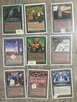 Huge 800 Lot Of Magic The Gathering Vintage Mid-90s Cards. See pics. - Image 1