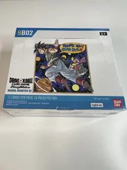 Dragon Ball Fusion World Card Game Manga Booster 02 SB02 Booster Box (24 Packs) - Image 1