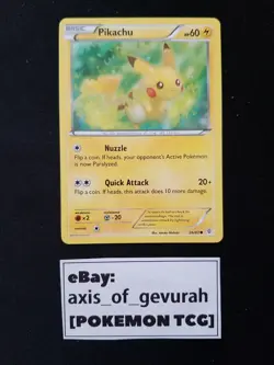 Pikachu - Generations #26/83 [NM] Pokemon Cards 2016 - Image 1