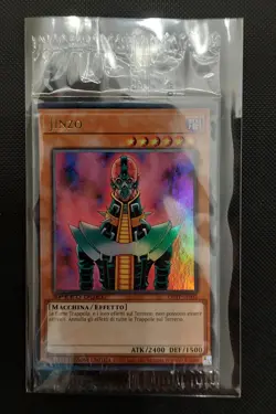 YuGiOh! JINZO OPTP-IT002 ULTRA RARE Speed Duel Prize Card - BRAND NEW & SEALED - Image 1