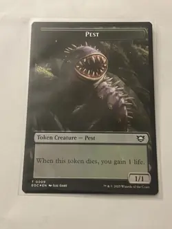 Bird Pest Double-Sided Token Commander: Edge of Eternities Foil - Image 2