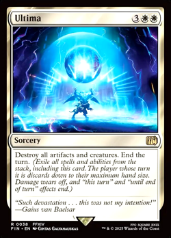 MTG Ultima 38 Rare Foil Final Fantasy - Image 1