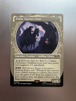 Frodo, Sauron’s Bane - 304 - MTG: Lord Of The Rings - Showcase - Rare - Regular - Image 1