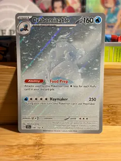 CRABOMINABLE 149/142 S&V Stellar Crown Full Art Holo Pokemon TCG Near Mint - Image 1