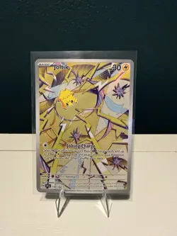 Pokemon Joltik 150/142 Sv07: Stellar Crown Illustration Rare Holo 30 HP Basic - Image 1