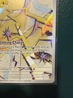 Pokemon Joltik 150/142 Sv07: Stellar Crown Illustration Rare Holo 30 HP Basic - Image 3
