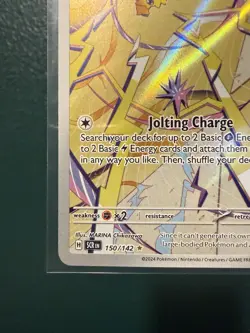 Pokemon Joltik 150/142 Sv07: Stellar Crown Illustration Rare Holo 30 HP Basic - Image 5