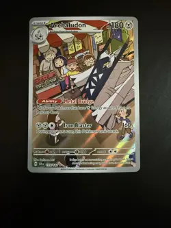 Pokemon TCG Archaludon 155/142 Stellar Crown Illustration Rare Holo - Image 1