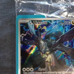 Pokemon TCG N's Zekrom 031 Ascended Heroes Promo Pokemon Center Stamped Sealed - Image 2