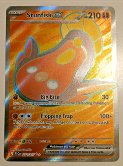 Stunfisk EX 252/217 - Ascended Heroes - Pokemon English - Image 1