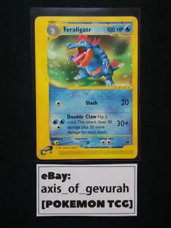 Feraligatr 46/165 [NM] Expedition Base Set WOTC Wizards of the Coast Pokemon - Image 1