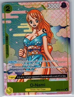 O-Nami (Event Pack Vol. 5) OP06-101 English - One Piece Card - NM - Image 1