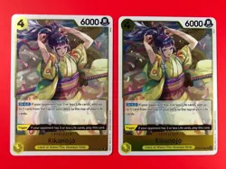 One Piece CCG | (Kikunojo | OP06-104) x2 | Playset Rare English Card TCG Foil - Image 2