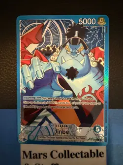 One Piece TCG Jinbei Leader Alt Art OP14-040 - Image 1