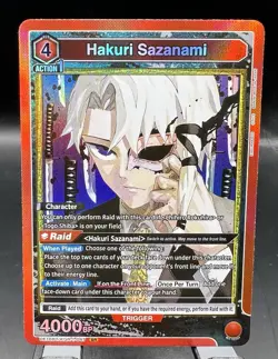 Hakura Sazanami UE16BT/KGR-1-047 SR Union Arena Kagurabachi Near Mint - Image 1