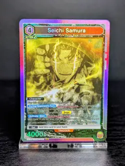 Union Arena Kagurabachi Seichi Samura UE16BT/KGR-1-021 Rare Foil English - Image 1