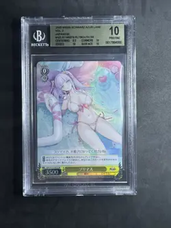 2025 WEISS SCHWARZ AZUR LANE VOL. 2, JPN, SR #AZLS119007S PLYMOUTH BGS 10 - Image 1