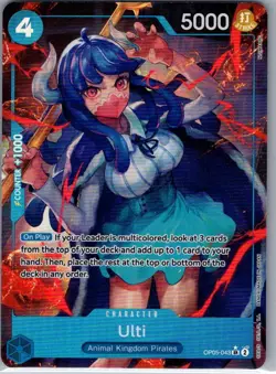 Ulti (Alt Art) OP05-043 English Premium Booster -The Best- - One Piece Card - NM - Image 1