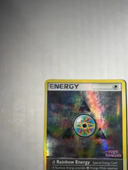 Pokemon Holon Phantoms Delta Rainbow Energy 98/110 Reverse Holo Stamped Card - Image 4