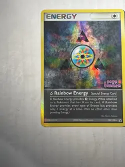 Pokemon Holon Phantoms Delta Rainbow Energy 98/110 Reverse Holo Stamped Card - Image 5