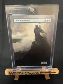 Mtg Hand Painted Alter Magic The Gathering Lone Revenant - Image 1