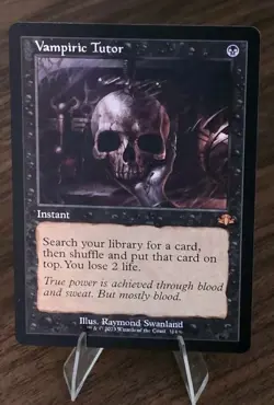 MTG Vampiric Tutor (Retro Frame) Dominaria Remastered Regular - Image 1