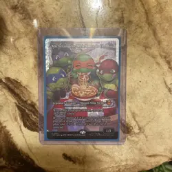 Michelangelo, Weirdness to 11 (Showcase) (Fracture Foil) - Teenage Mutant Ninja - Image 3