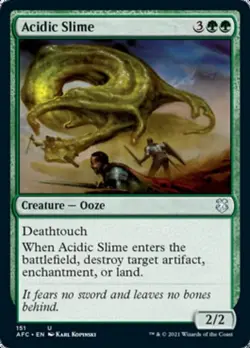 Acidic Slime [Dungeons & Dragons: Adventures in the Forgotten Realms Commander] - Image 1