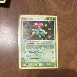 Pokemon Bellossom EX Hidden Legends 7/101 Reverse Holo Rare 2004 English - Image 2