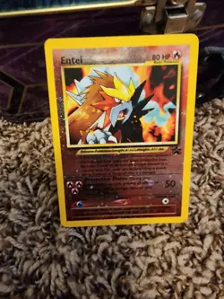 Pokemon TCG Entei Wizards Black Star Promos 34 Holo Promo Promo - Image 1