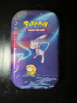 POKEMON KANTO POWER MINI TIN MEW & PSYDUCK NEW FACTORY SEALED TCG H24 - Image 1