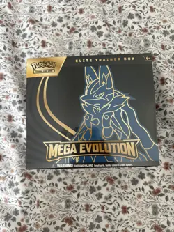 Pokemon TCG Mega Evolution Lucario Elite Trainer Box ETB NEW SEALED - Image 1