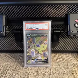 2021 Pokemon Sword & Shield Battle Styles Tyranitar V Full Art 155/163 PSA 9 - Image 1
