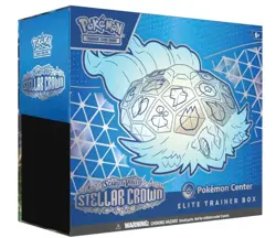 Pokemon Center TCG Stellar Crown Elite Trainer Box ETB NEW - Image 1
