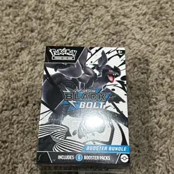 Pokemon TCG Scarlet & Violet Black Bolt Booster Bundle Brand New Factory Sealed - Image 1