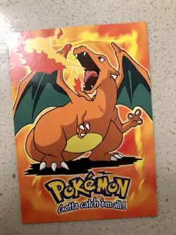 2000 Topps Pokemon Charizard E6 Of 12 Stage 3 - Image 1
