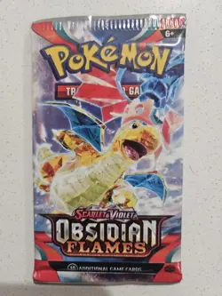 4 x Obsidian Flames Sealed Booster Packs - Full Art Set - Pokemon TCG - Image 2