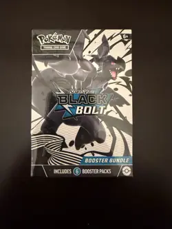 Pokemon TCG: - BLACK BOLT booster bundle FACTORY SEALED 6 packs - Image 1